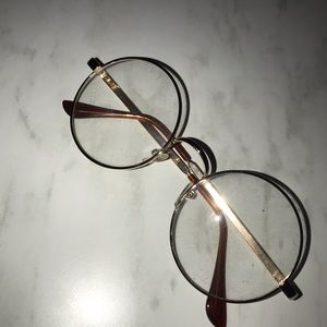 Circle clear sunglasses